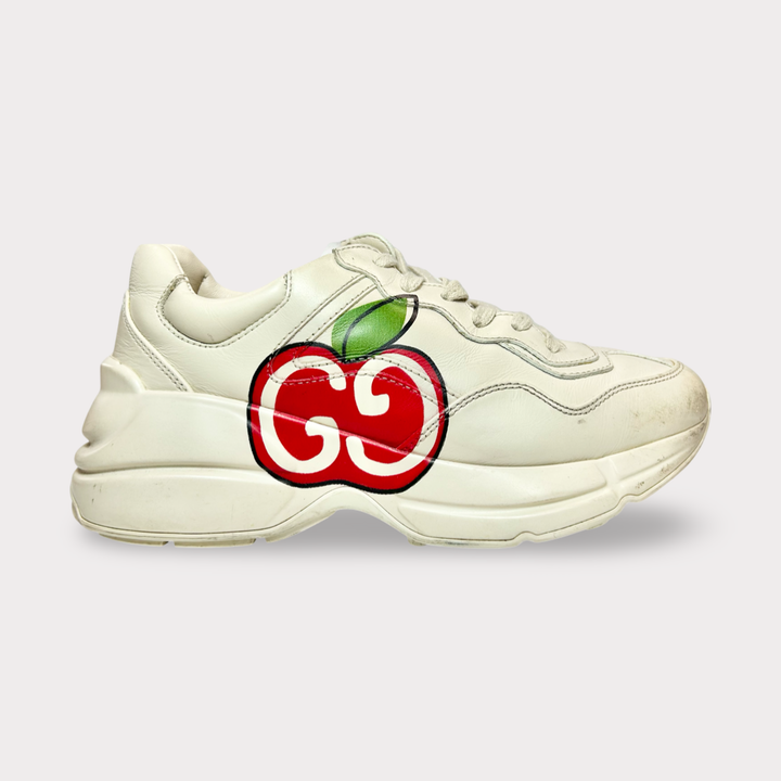 Gucci GG Apple Rhyton Sneaker - Women’s 5