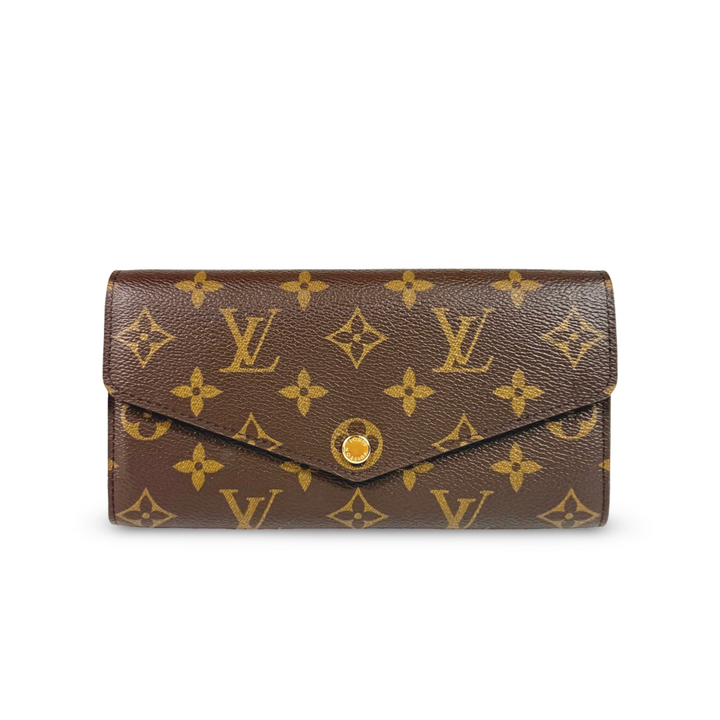 Louis Vuitton Monogram Sarah Wallet Fuchsia