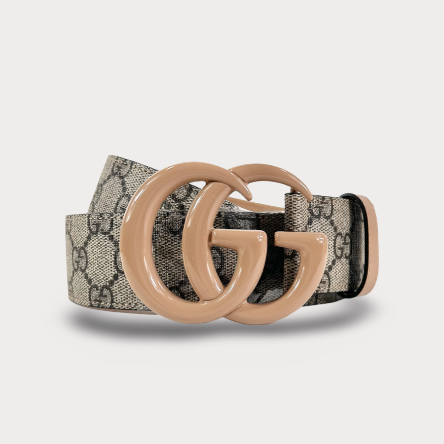 ベルト GUCCI Woman Belt Cherry 6258390AAA5 6207 GG Marmont reversible thin belt in beige, ebony & black