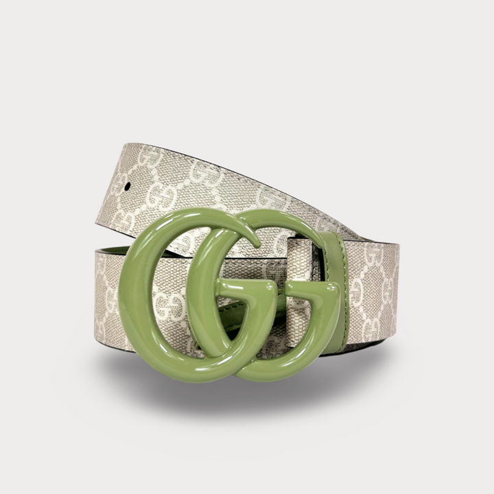 Gucci GG Marmont Monogram Belt Green 75 30