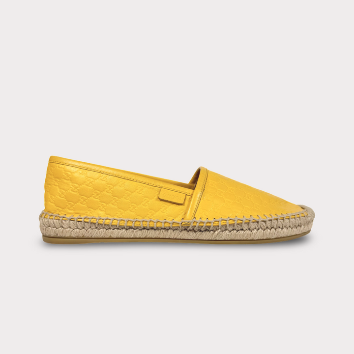 Gucci Microguccissima Leather Espadrille - Women’s 6