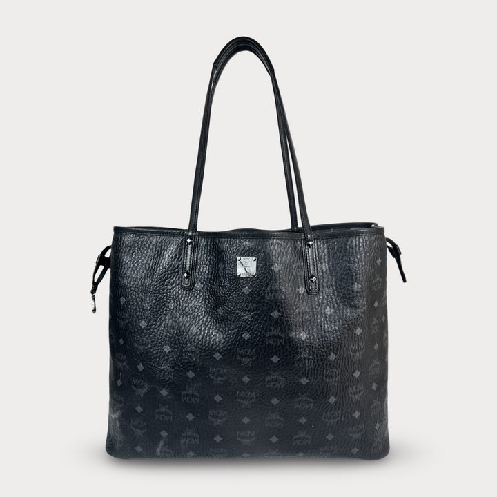 MCM Visetos Large Reversible Tote Bag