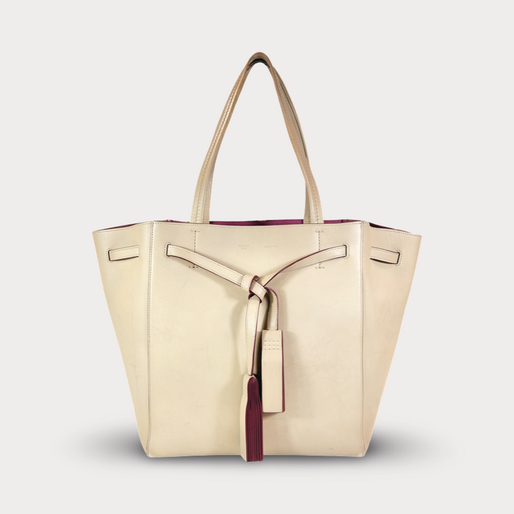 Celine Tassel Cabas Phantom Tote