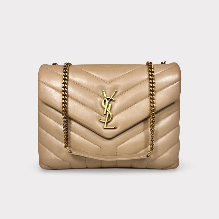 Saint Laurent Small Quilted Loulou Shoulder Bag