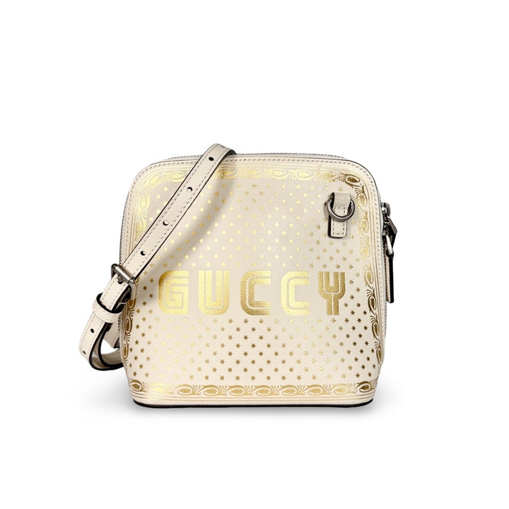 Gucci x Sega Calfskin Mini Dome Crossbody Bag