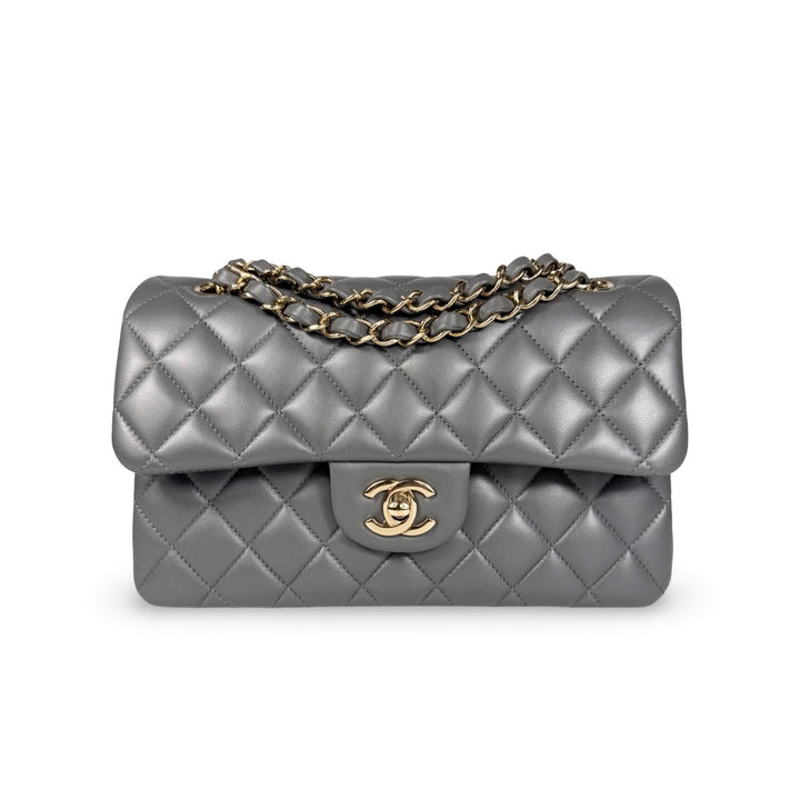 Chanel Quilted Lambskin Medium Double Flap Bag