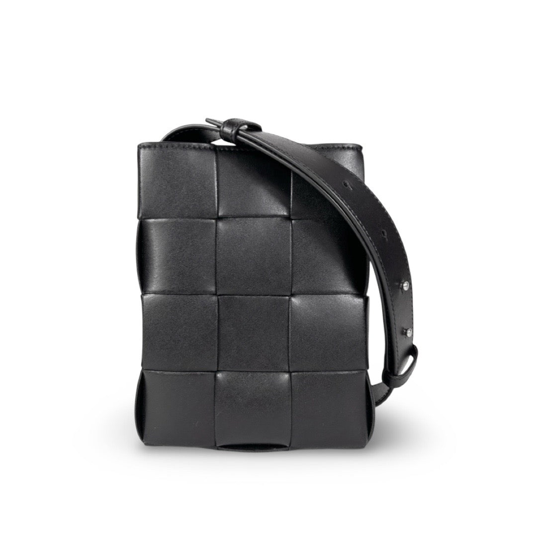 Bottega Veneta Nappa Maxi Intrecciato Vertical Cassette Bag