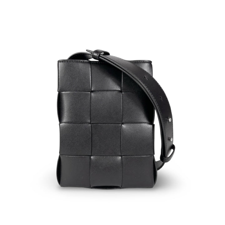 Bottega Veneta Nappa Maxi Intrecciato Vertical Cassette Bag