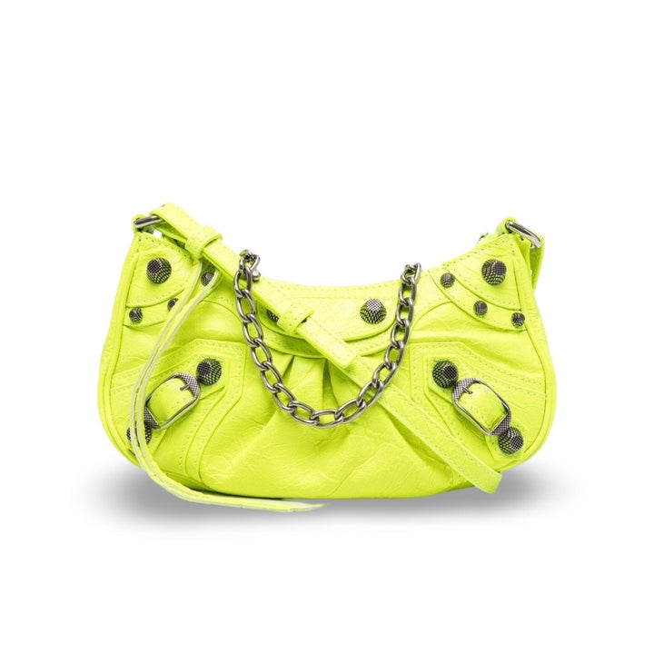 Balenciaga Lambskin Mini Le Cagole Crossbody