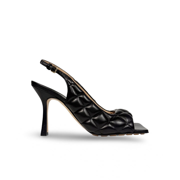 Bottega Veneta Padded Square Toe Slingback Heel - Women’s 9.5