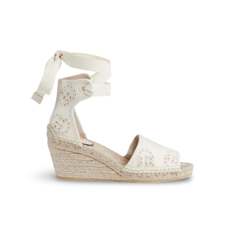 Gucci Damita GG Eyelet Wedge Heel - Women’s 6.5