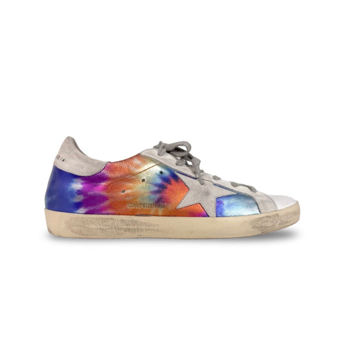 Golden Goose Tie-Dye Super Star Low Top Sneaker - Women’s 9