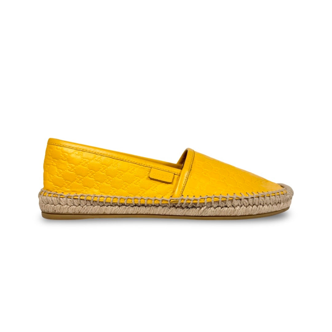 Gucci Microguccissima Leather Espadrille - Women’s 6