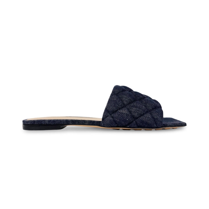 Bottega Veneta Padded Denim Flat Sandal - Women’s 6.5