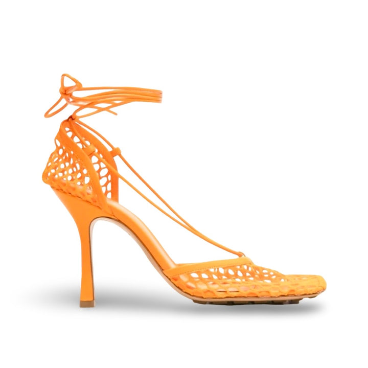 Bottega Veneta Stretch Ankle Wrap Heel - Women’s 6