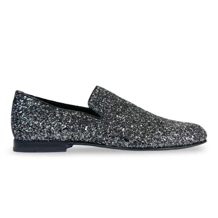Jimmy Choo Coarse Glitter Thame Loafer - Multiple sizes available
