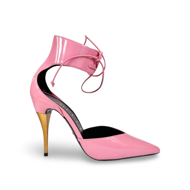 Gucci Priscilla 105mm Patent Leather Pump Heel - Women’s 9