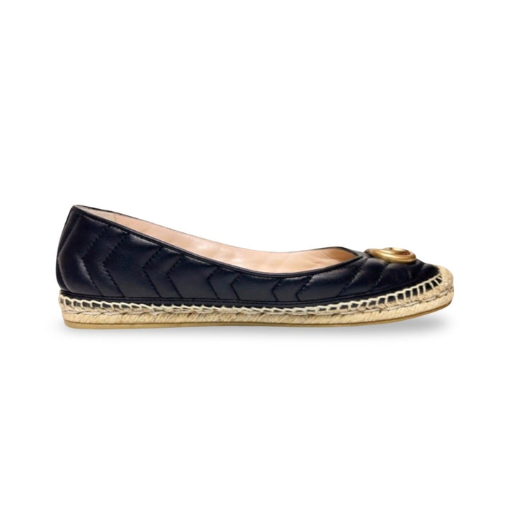 Gucci GG Marmont Espadrille Flat - Women’s 9.5