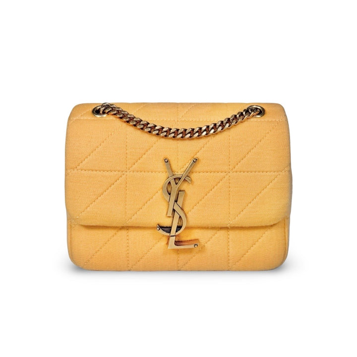 Saint Laurent Jersey Quilted Mini Jamie Bag