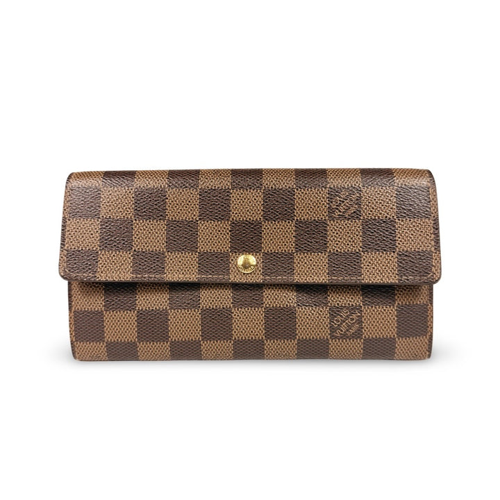 Louis Vuitton Damier Ebene Sarah Wallet