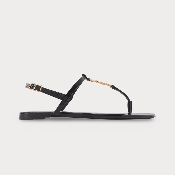 Saint Laurent Cassandra Logo Slingback Sandal - Women’s 5