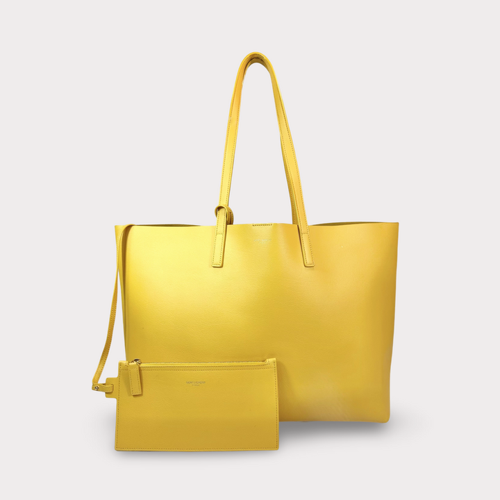 Saint Laurent Calfskin East West Shopping Tote