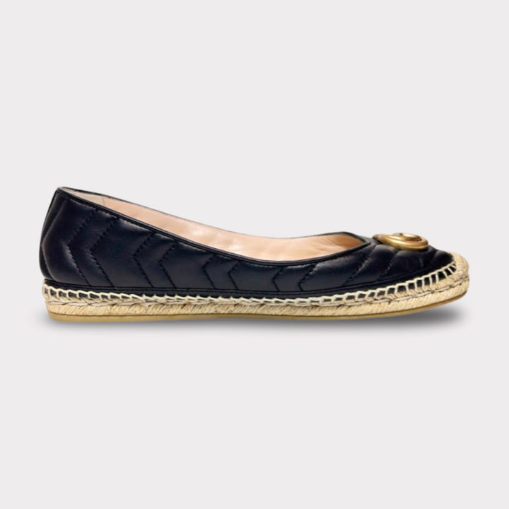 Gucci Marmont Espadrille Flat - Women’s 9.5