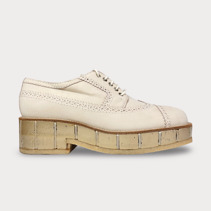 Chanel Lace Up Oxford Loafer - Women’s 7.5