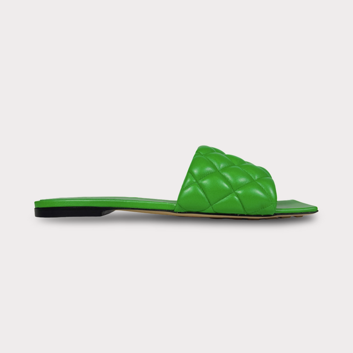 Bottega Veneta Padded Square Toe Sandal - Women’s 9