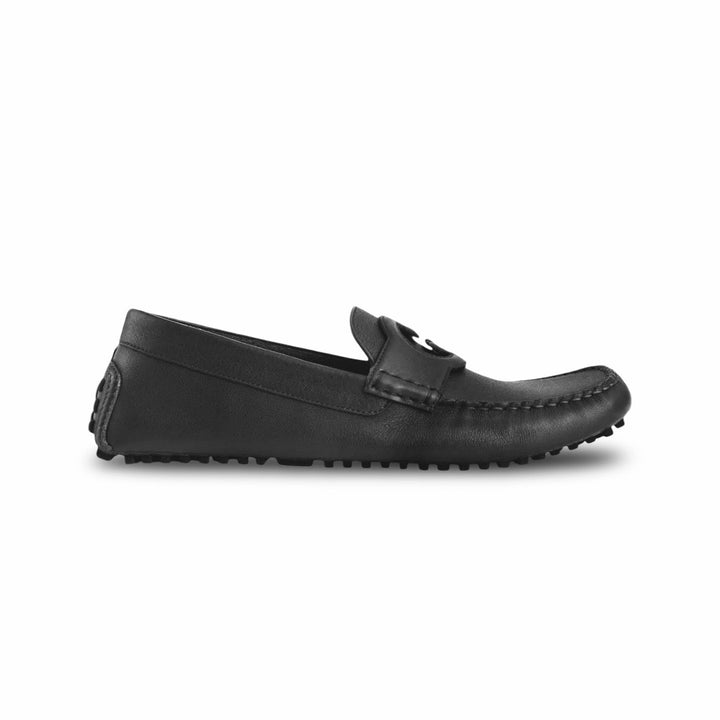 Gucci Interlocking G Driver Leather Loafer - Men’s 13.5