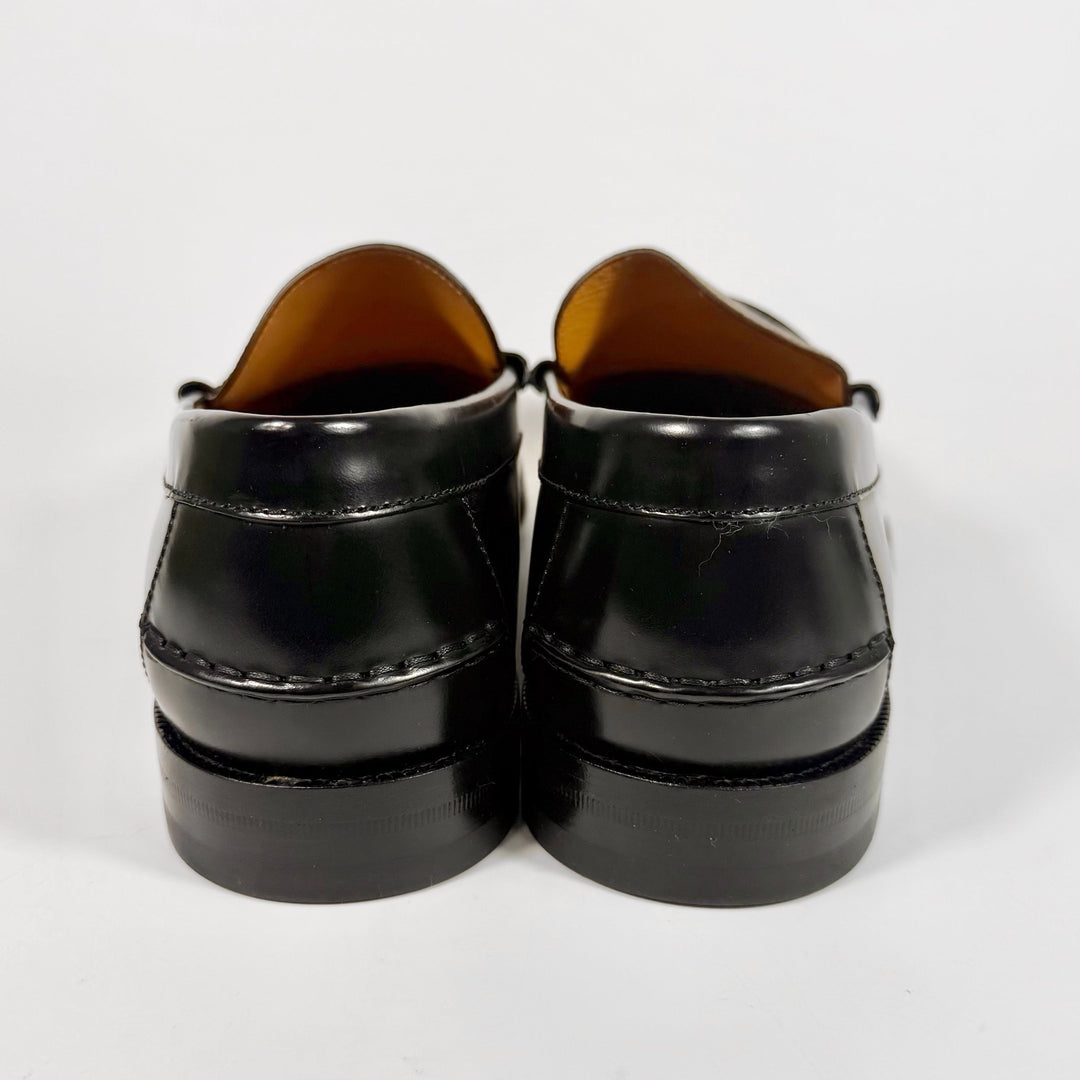 Gucci GG Supreme Tassel Leather Loafer - Men’s 12