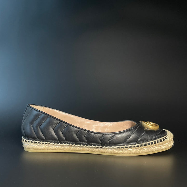 Gucci Marmont Espadrille Flat - Women’s 9.5