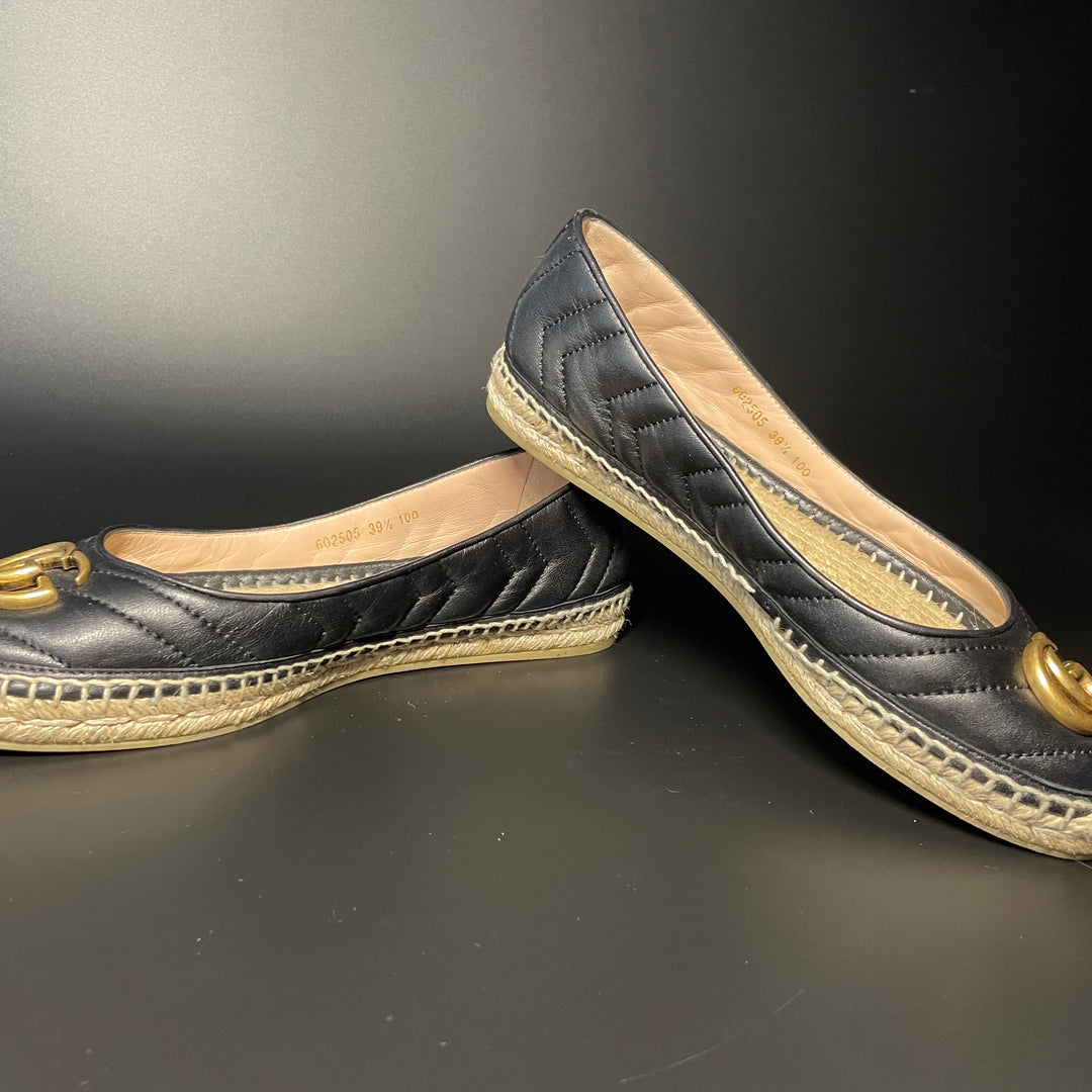 Gucci Marmont Espadrille Flat - Women’s 9.5